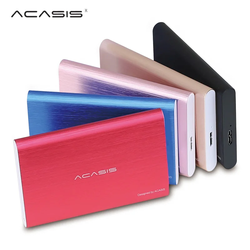 ACASIS 2,5 ''внешний жесткий диск USB 3,0 цветной металлический HDD портативный внешний HD Жесткий диск для настольного ноутбука сервер Супер предложения