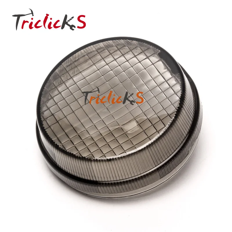 Световые указатели поворота Triclicks круглые крышки для мотоциклетных фар колпачки