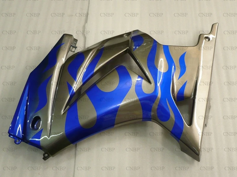 Обтекатель Ninja 250R 2008 - 2014 EX250 2013 обтекатель для Kawasaki Zx250r 2009 синяя серебряная рамка