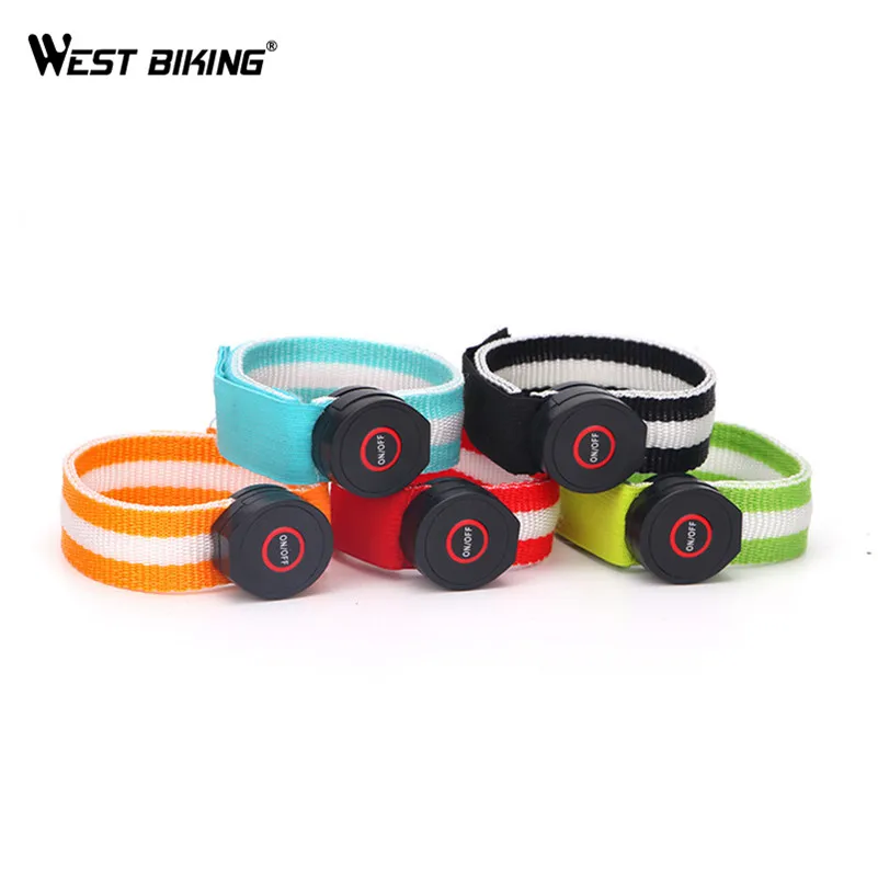 Брюки WEST BIKING со светодиодной вспышкой регулируемый ремень для прогулок езды на