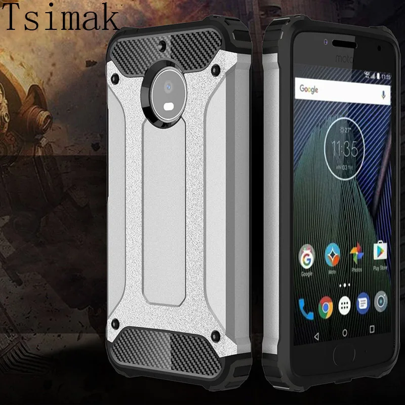 Tsimak For Motorola Moto G5S G6 Plus Case Silicone Hybrid Armor Hard Rugged Shockproof Coque MOTO E5 Play Cover | Мобильные телефоны