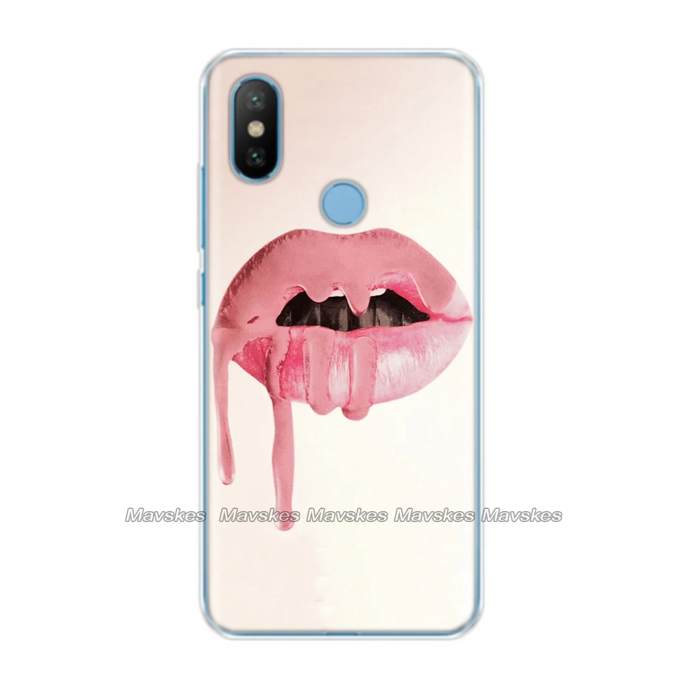 44 Силиконовый чехол для Xiaomi mi A2 Lite, чехол с полной защитой, мягкая задняя крышка из ТПУ для Xio mi A2 Funda A 2 LITE, чехол для телефона s Coque - Цвет: 44