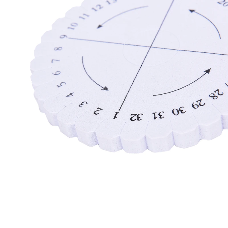 1 шт браслет вязание Kumihimo диск лоток Плетеный веревочный узел Вязание инструмент