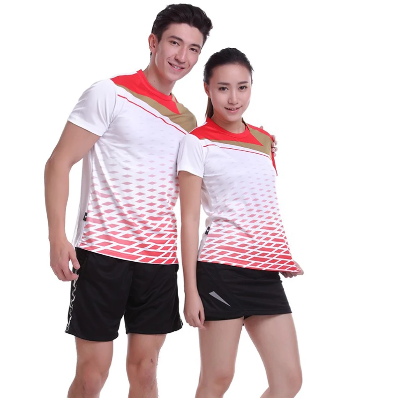 Новая дышащая одежда для тенниса Для женщин/Для мужчин настольным теннисом
