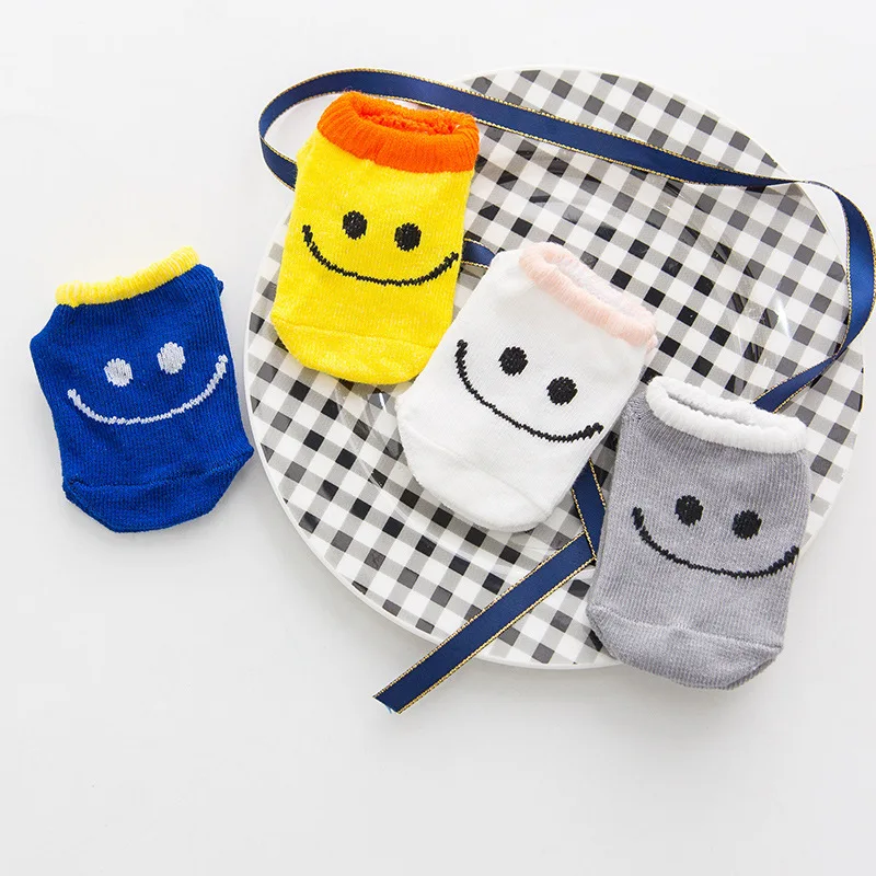 AiKway Cartoon Baby floor Socks Infant Child Non-slip Newborn Cotton Boy Girl Children's Accessories | Детская одежда и обувь