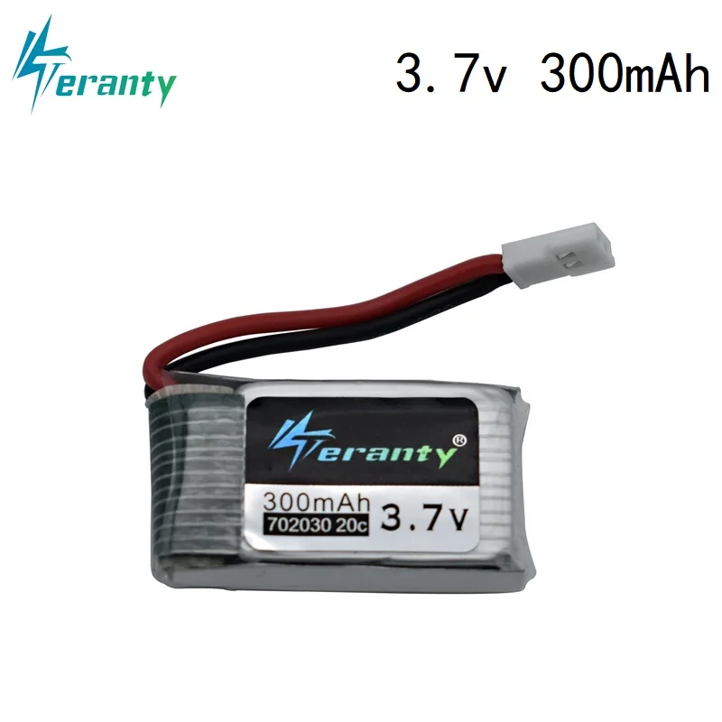 

Lipo battery 3.7V 300mAh For JJRC E55 FQ777 FQ17W DFD F180 FY530 U816 U830 Battery 20C 702030 For RC Quadcopter Spare Part