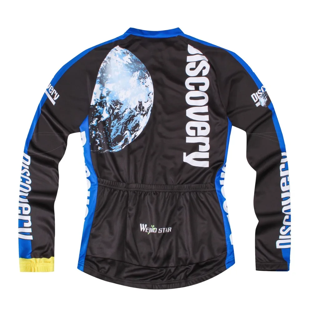 Discovery Cycling Long Sleeve Jersey Jogging Clothing Bike MTB Cycle Shirt S-XXXL | Спорт и развлечения