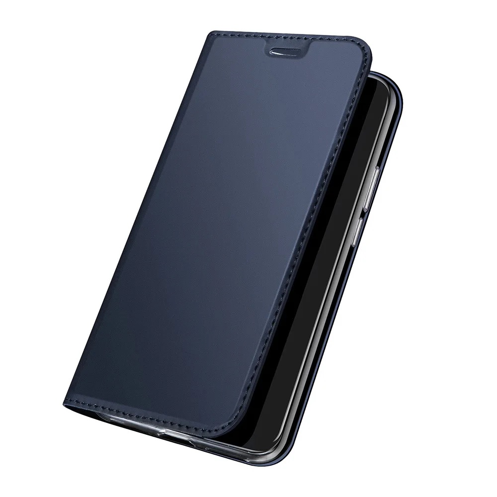 Чехол книжка из искусственной кожи серии DZGOGO ISKIN для Motorola G6 Moto Plus чехол подставка