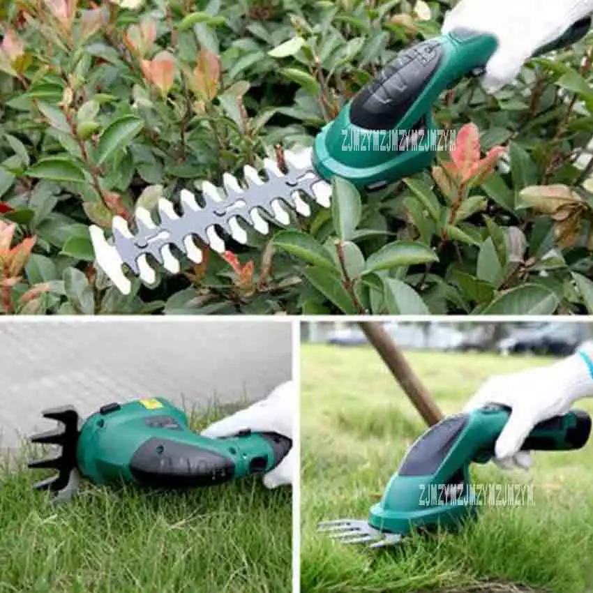 ET1511c Portable Small Multi-functional Lawn Mower 7.2V 1.5Ah Rechargeable Gardening Electric Hedge Trimmer Pruning | Инструменты