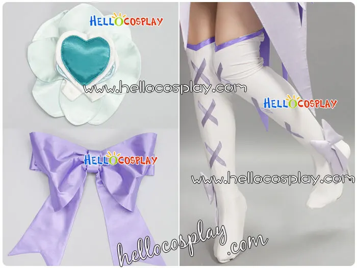 HeartCatch PreCure Косплей Юри голос супер лечения Косплей-платье лунный свет H008 |