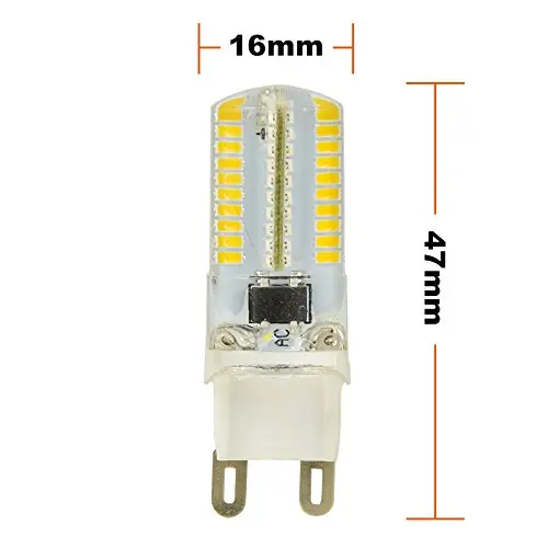 Рисунок 6 - G9 6 Вт 80 SMD 3014 400 лм теплый