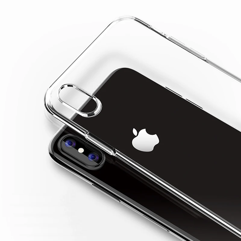 Прозрачный силиконовый Ультратонкий Мягкий чехол из ТПУ для iPhone 6 6s 7 8 Plus 5 5s SE