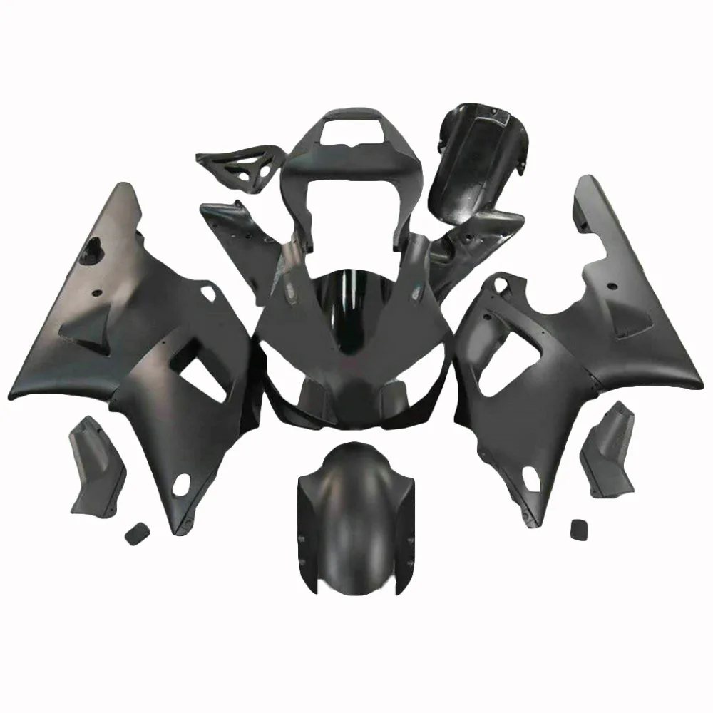 Комплект обтекателей для мотоцикла YAMAHA YZF R1 обтекатели 1998 1999 матовый черный 98 99
