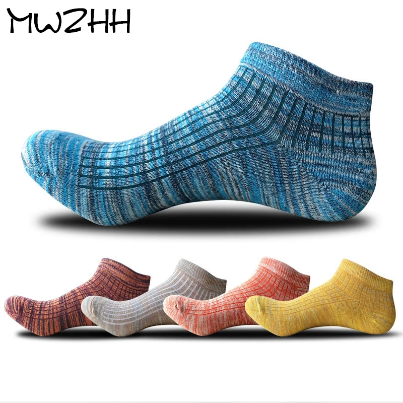 

Носки мужские MWZHH, летние, дышащие, в Японскую полоску, размеры 39-44