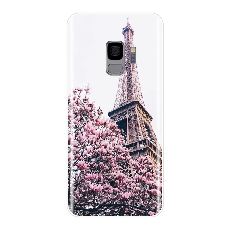 Задняя крышка из ТПУ для Samsung Galaxy S8 S9 Plus S5 S6 S7 Edge мягкий силиконовый чехол с