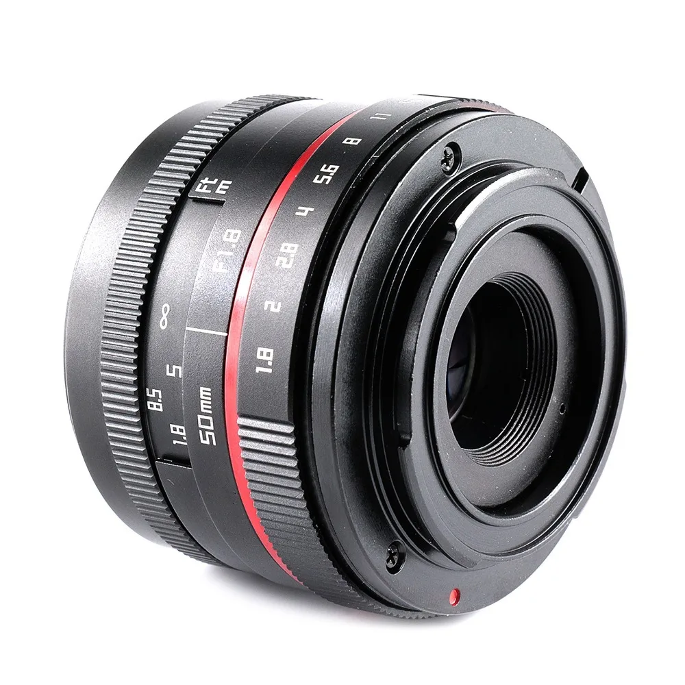 Новый 50 мм f/1 8 FX крепление APSC f1.8 объектив камеры для Fujifilm XT10 XT2 XT1 XA3 XA2