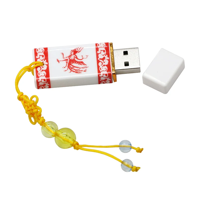 USB флеш накопитель в ретро стиле фарфоровый пластиковый 8/16/32/64/128/256 ГБ|flash disk|64gb