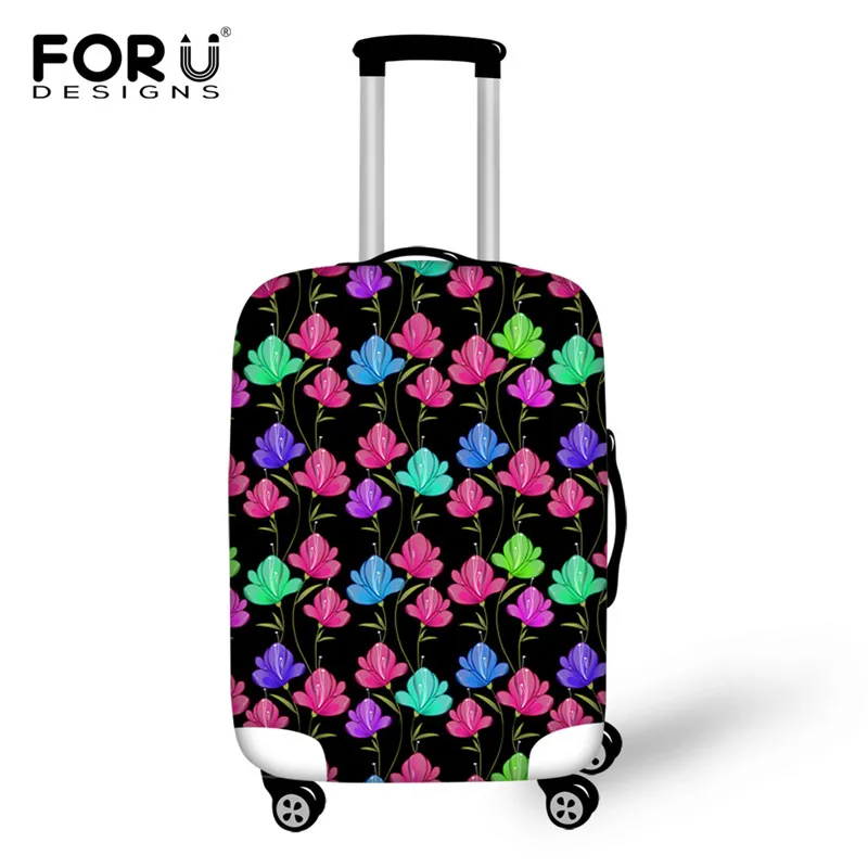 FORUDESIGNS/3D Кленовый лист с принтами, водонепроницаемый дождевик, дорожный багажный чехол для 18 20 22 24 26 28 30 дюймов, чехол для костюма - Цвет: CC3096