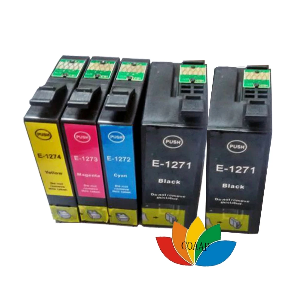 5x совместимый чернильный картридж 127 T127XL для принтера Epson анализатор 60 630 633 635 645 545