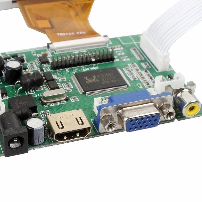 Skylarpu 7 дюймовый ЖК дисплей для INNOLUX Raspberry Pi экран TFT монитор AT070TN92 + комплект HDMI VGA