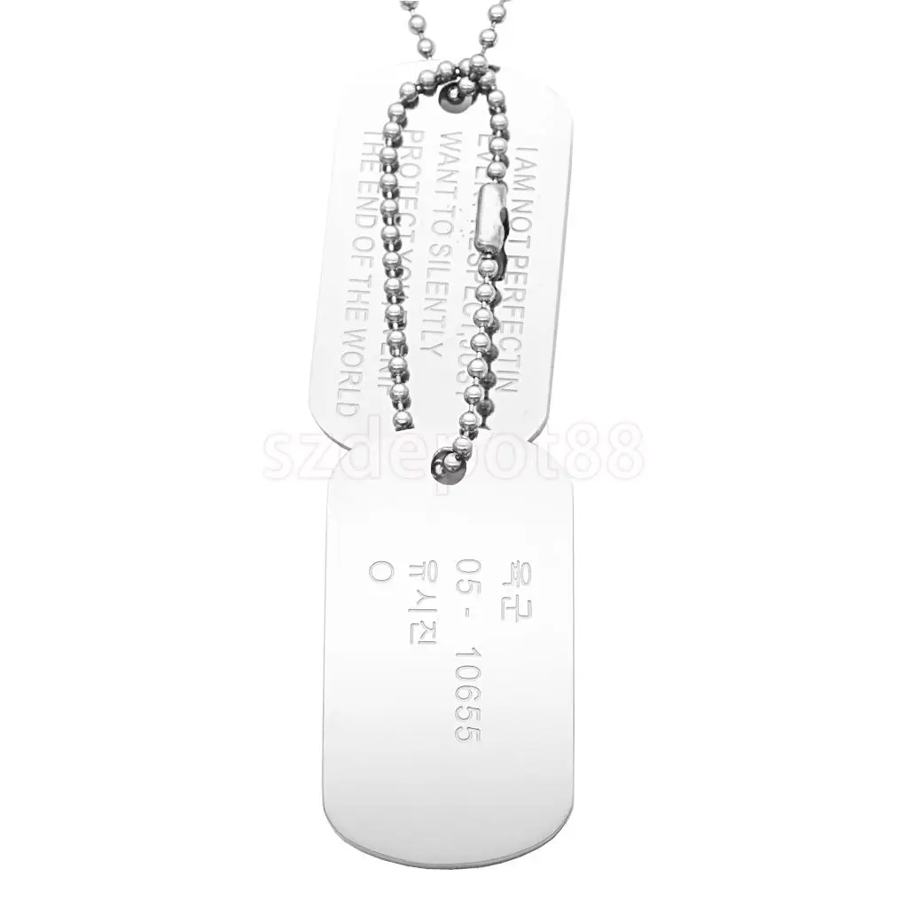 Ожерелье с подвеской в виде карты стиле корейской армии|pendant necklace|army pendantarmy necklace |