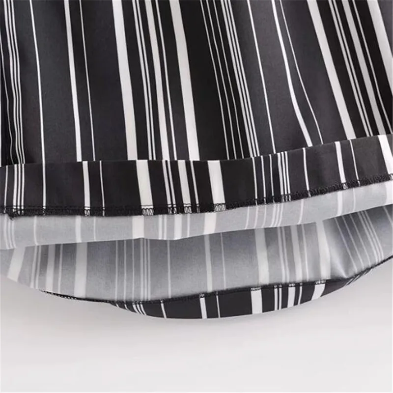 Свободные полосатые свободные штаны женские Штаны 2018 Женские Брюки повседневные