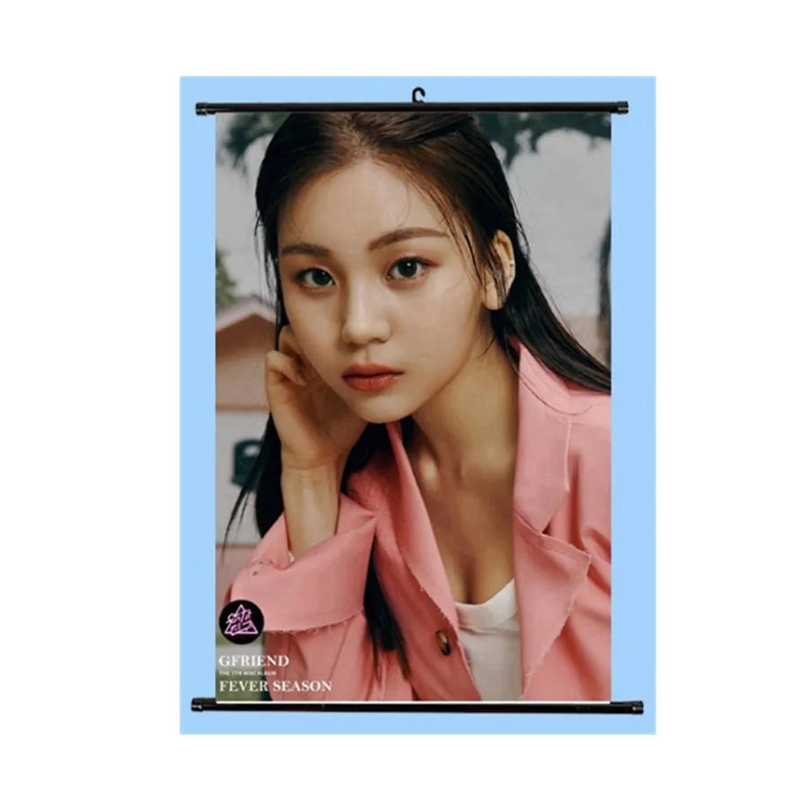 27 Kpop Gfriend членов повесить плакат вы Rin грех B мини прокрутки фотоальбом мкм J Ын ха дома любители украшения подарок - Цвет: 27