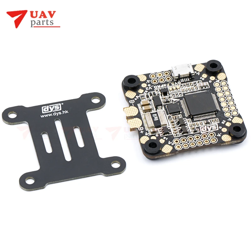 

DYS flight control F4 PRO V2 Betaflight with 5V/3A 9V/1.2A BEC intergrated protection circuit on-board OSD flat cable connection