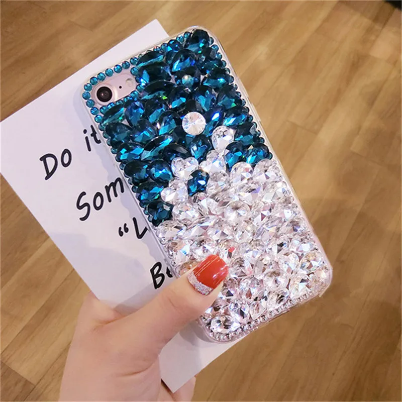 1 шт. ЧЕХОЛ ДЛЯ Vivo Y97 X23 V11 Pro Роскошный прозрачный чехол для телефона с кристаллами