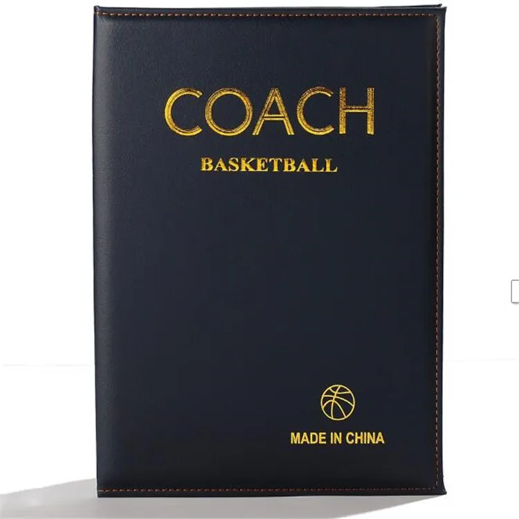 

Basketball tactic board coach board leather folding teaching board magnetic pen basketball command board