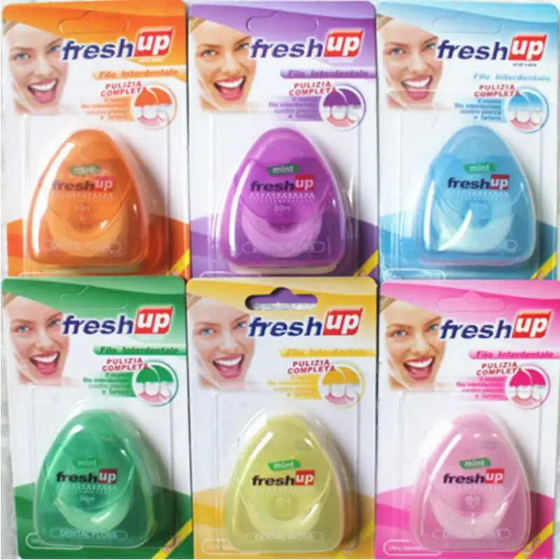 50 Meters Micro wax Peppermint flavor Dental Flosser Interdental Brush Teeth Stick Toothpicks Floss Pick Oral Hygiene clean wire
50 Meters Micro wax Peppermint flavor Dental Flosser Interdental Brush Teeth Stick Toothpicks Floss Pick Oral Hygiene clean wire