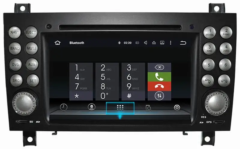 Ouchuangbo android 10 dvd плеер радио для Benz SLK 171 2004 2011 с gps Bluetooth wifi USB 8 ядер 4 Гб + 64 ГБ|car player|dvd