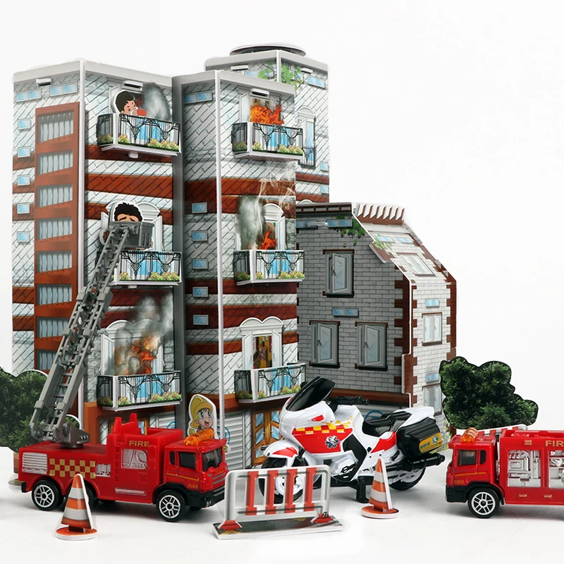 DIY Ручная работа Бумажная модель Ремесленная игрушка не нужно резать 3D