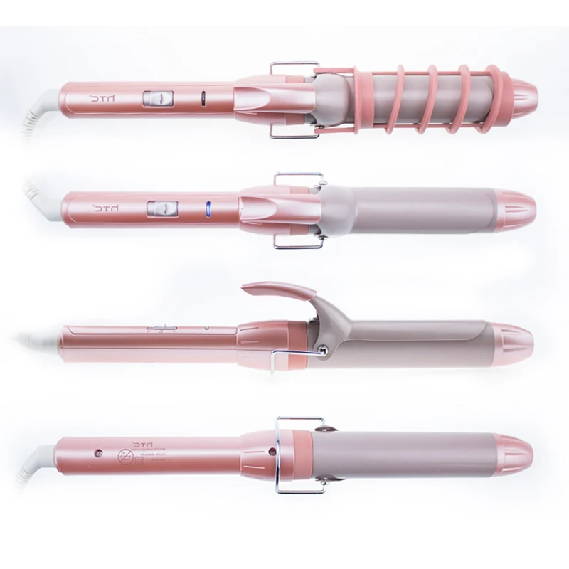 Htc Electric Ceramic Hair Curlers Straight Curly Dual-Use Straightener Iron Curling Wand Styling Tool | Красота и здоровье