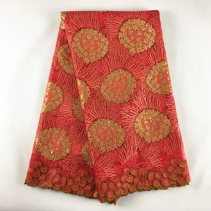 Высокое качество Африканский тюль Кружево чистая гипюр 049 Бесплатная доставка 5