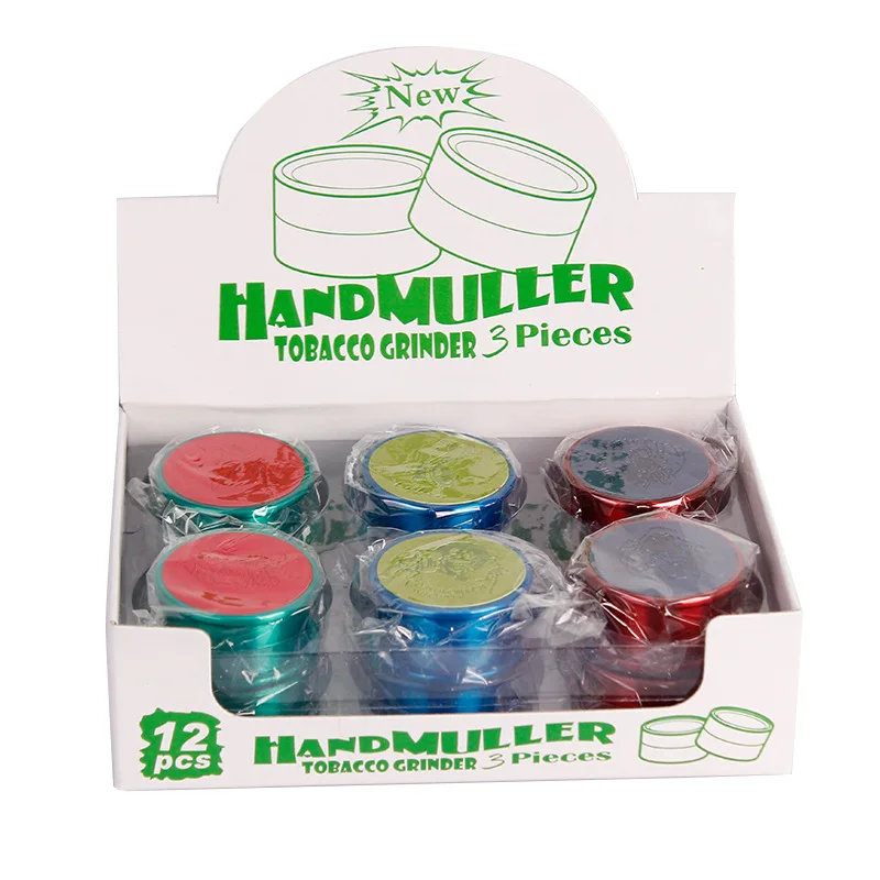 3 части металлическая шлифовальная машина курительные трубки табачная труба