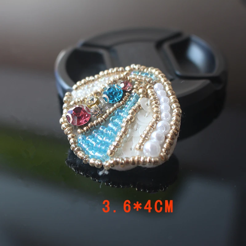 Maxsin Fun 1 шт. расшитые бисером блестки морская Морская звезда раковина тканевые