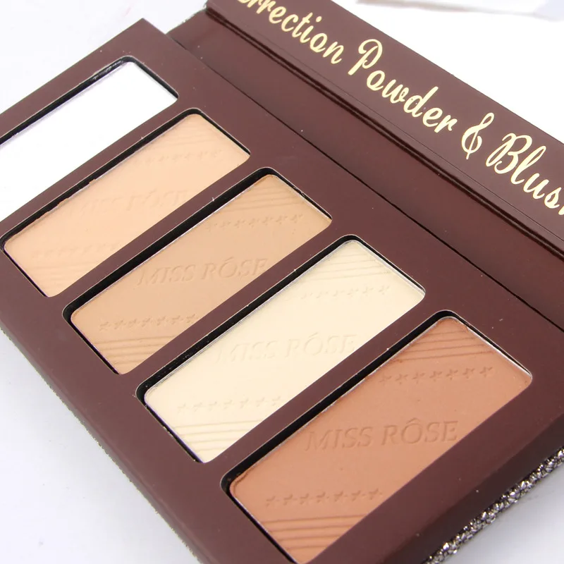 Мисс Роуз бренд 5 цветов Профессиональный Контур Палитры Для женщин контуров