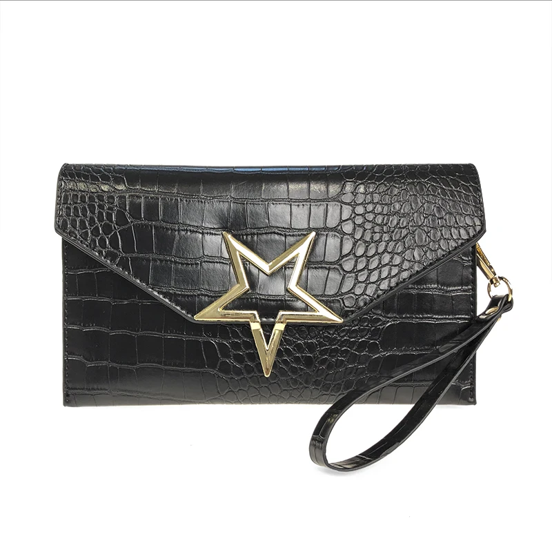 

NYHED Evening Bag 2019 New Alligator Pu Days Clutches With Chains Handbags 2 Straps