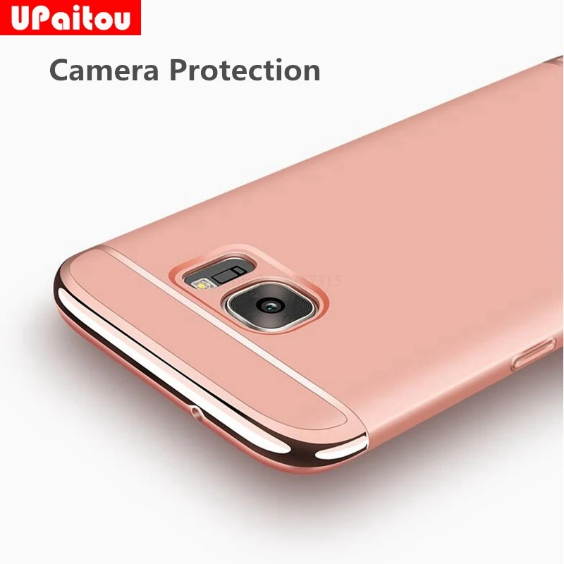 UPaitou для samsung Galaxy S7 Edge чехол G935 роскошный задняя крышка корпуса жесткий из
