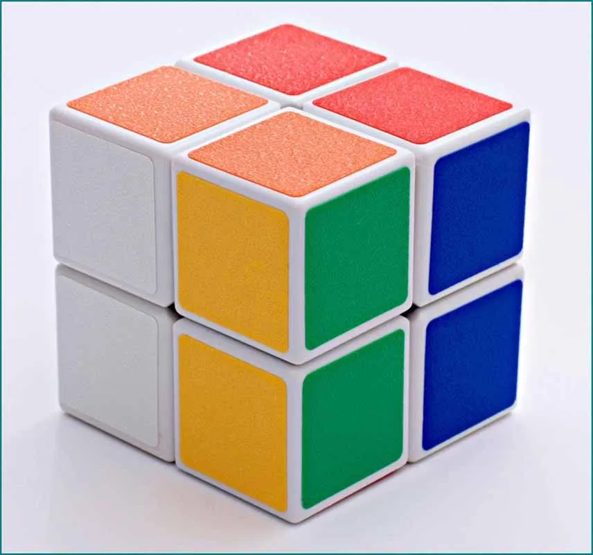 2X2X2 куб головоломка магический для детей обучающая игрушка с руководством|magic