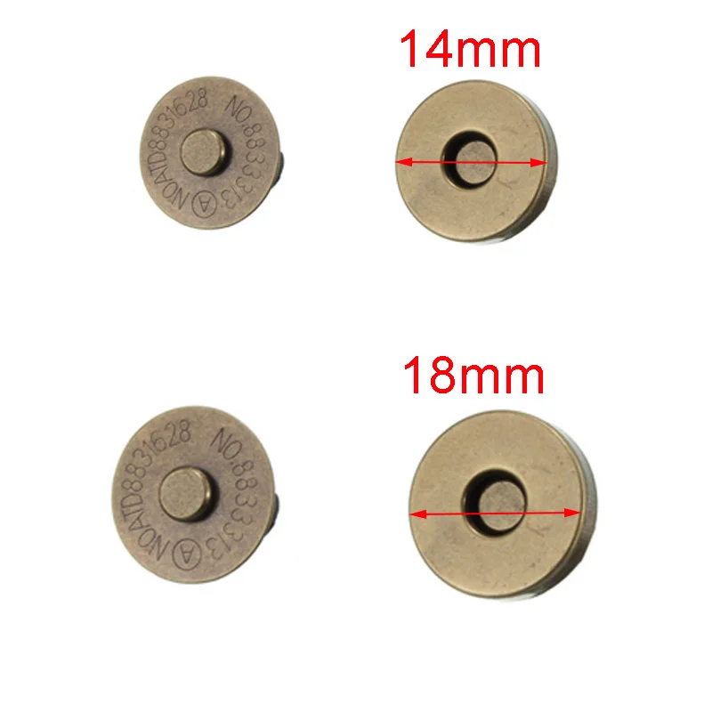 10 компл./упак. 14mm/18mm сильные магнитные защелкивающиеся крепления|fastener clip|fastenal
