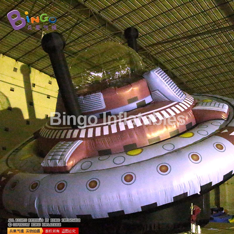 Большой надувной НЛО дисплей Воздушный шар модель для рекламных мероприятий 7 м