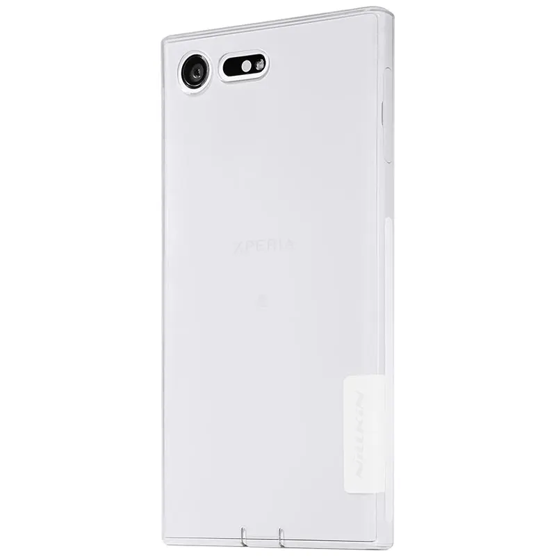 Ультратонкий Мягкий чехол Nillkin из ТПУ для sony Xperia X Mini защитный Compact полупрозрачный