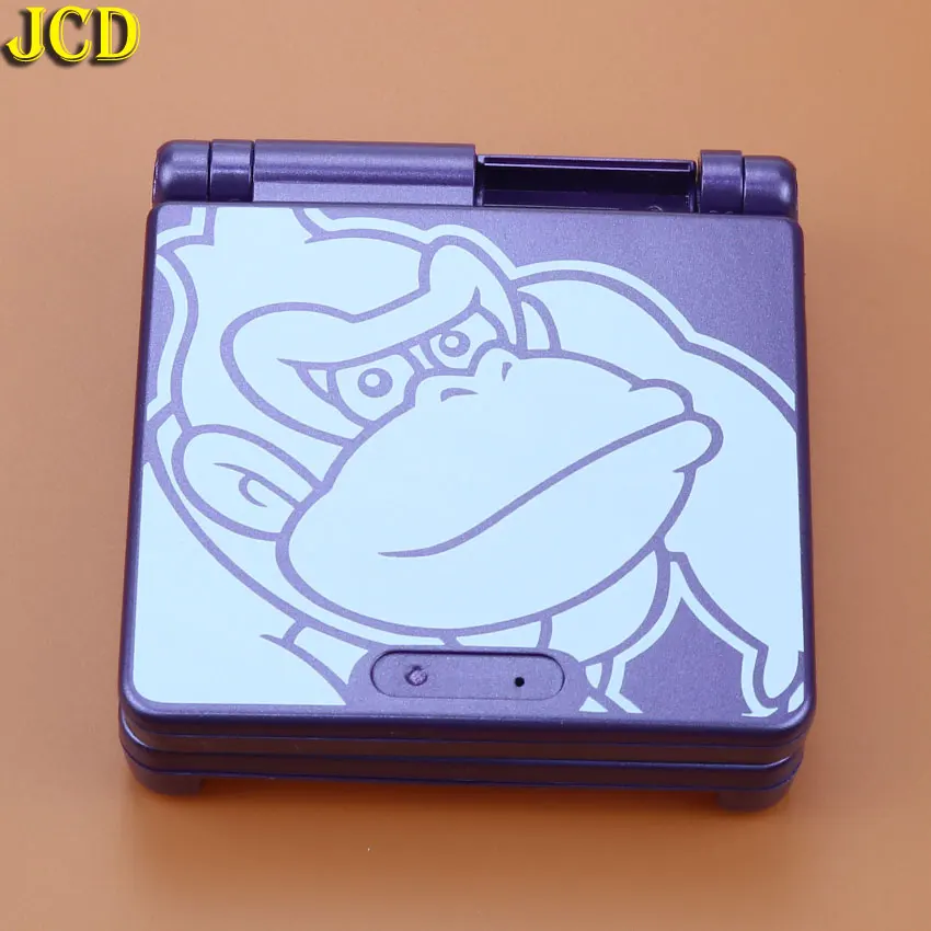 JCD Ограниченная серия, полный корпус, оболочка для kingd Gameboy Advance SP, чехол для игровой консоли, чехол для GBA SP - Цвет: Purple
