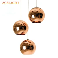 rope glass ball pendant led lights hanging lamp fixture lustre de ceiling luminaire light home globe lampshade pendant lamp