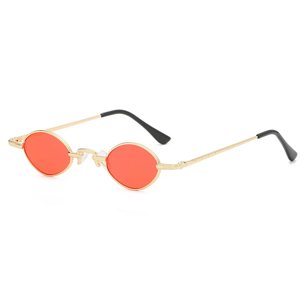 Винтаж узкий овальные очки Брендовая Дизайнерская обувь прозрачные линзы