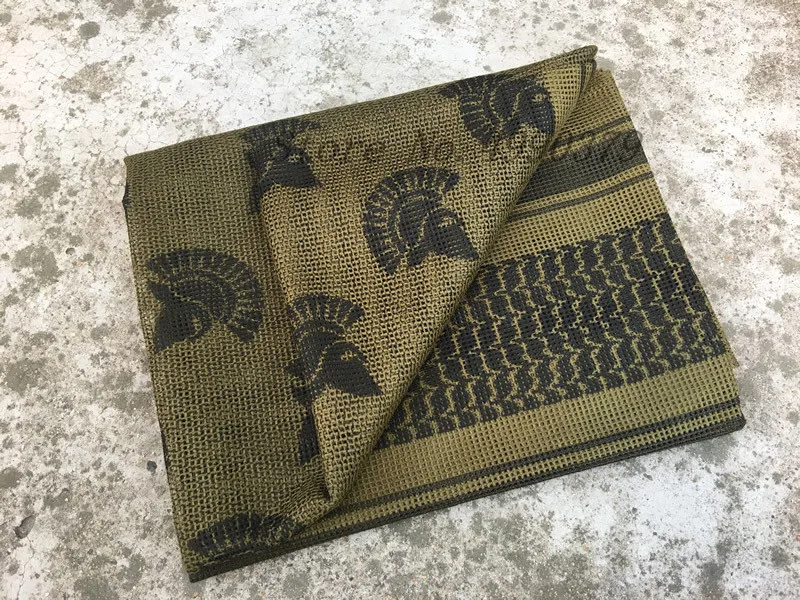 Military CamouflageTactical Face Mesh Quick Drying Breathbale Scarf Sniper Veil Scarves For Airsoft Hunting Cycling | Спорт и