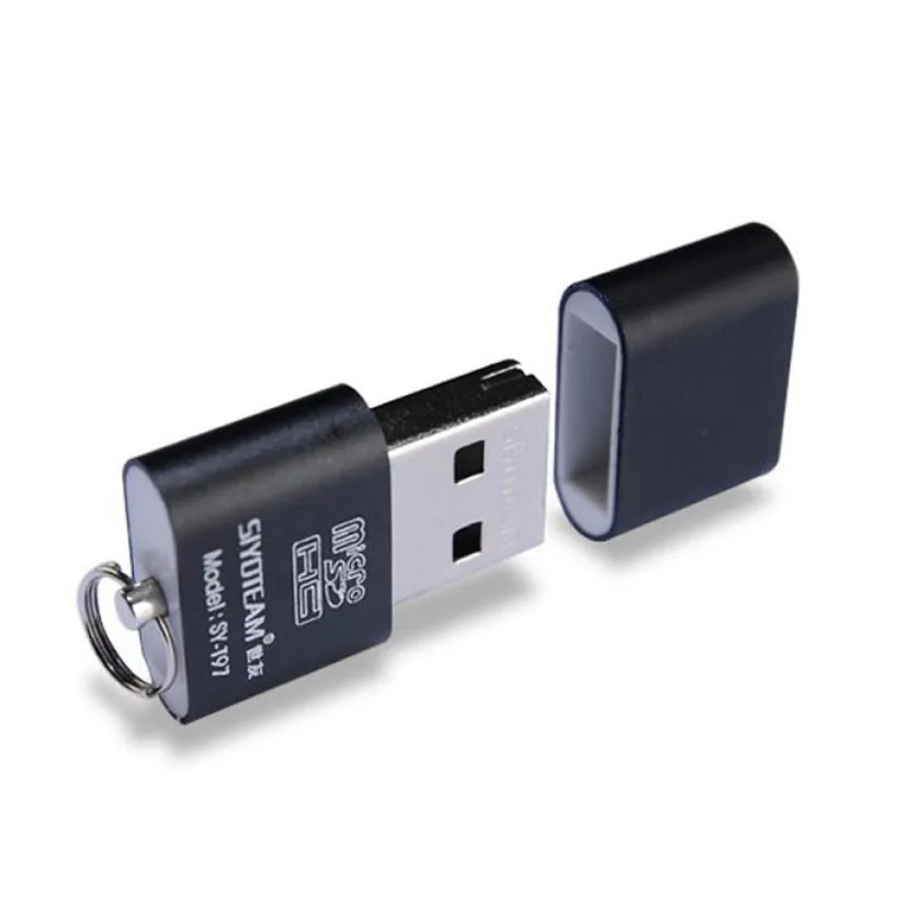 Заводская цена лидер продаж высокоскоростной USB 2 0 Micro SD TF T Flash кардридер адаптер