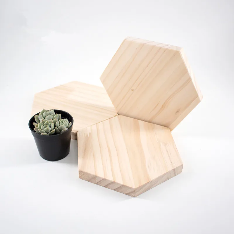 Деревянные ювелирные блоки кольцо браслеты подвеска лоток для демонстрации